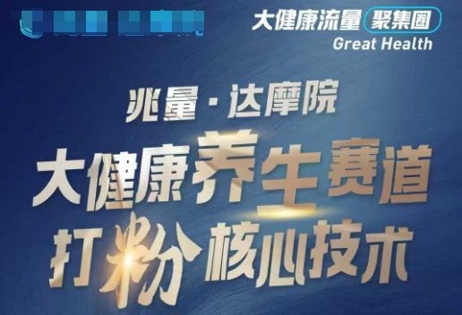 【2025.02.23】大健康打粉引流，大健康养生赛道暴利打粉新玩法百度网盘免费下载-芽米宝库