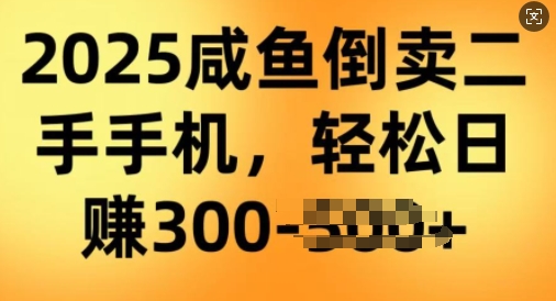 图片[1]-【2025.02.23】2025闲鱼倒卖二手手机，高客单，高利润，轻松日入300+百度网盘免费下载-芽米宝库