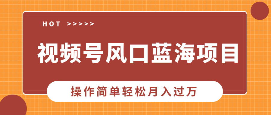 【2025.01.09】视频号风口蓝海项目，中老年人的流量密码，操作简单轻松月入过万百度网盘免费下载-芽米宝库