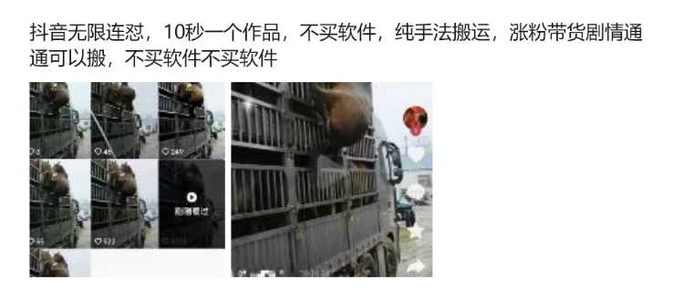 图片[2]-【2024.12.23】抖音无限连怼，10秒一个作品不买软件，纯手法搬运，涨粉带货剧情通通可以搬百度网盘免费下载-芽米宝库