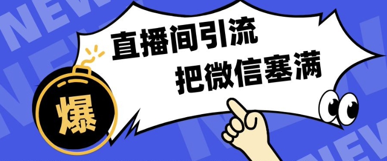 图片[1]-【2024.12.23】短视频直播间引流，单日轻松引流300+，把微信狠狠塞满百度网盘免费下载-芽米宝库