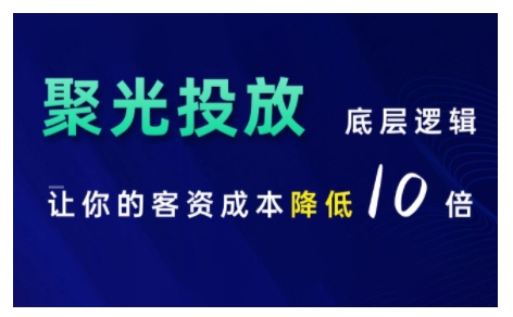【2024.11.19】小红书聚光投放底层逻辑课，让你的客资成本降低10倍百度网盘免费下载-芽米宝库