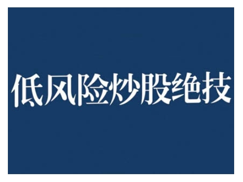 图片[1]-【2024.11.18】2024低风险股票实操营，低风险，高回报百度网盘免费下载-芽米宝库
