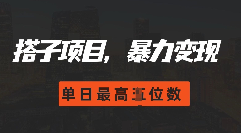 【2024.11.18】2024搭子玩法，0门槛，暴力变现，单日最高破四位数百度网盘免费下载-芽米宝库