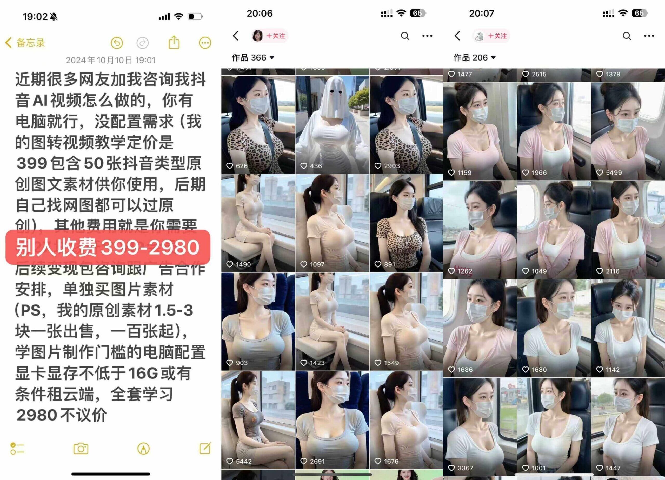 图片[3]-【2024.11.11】AI美女号5.0，爆火高点赞颜值涨粉赛道百度网盘免费下载-芽米宝库