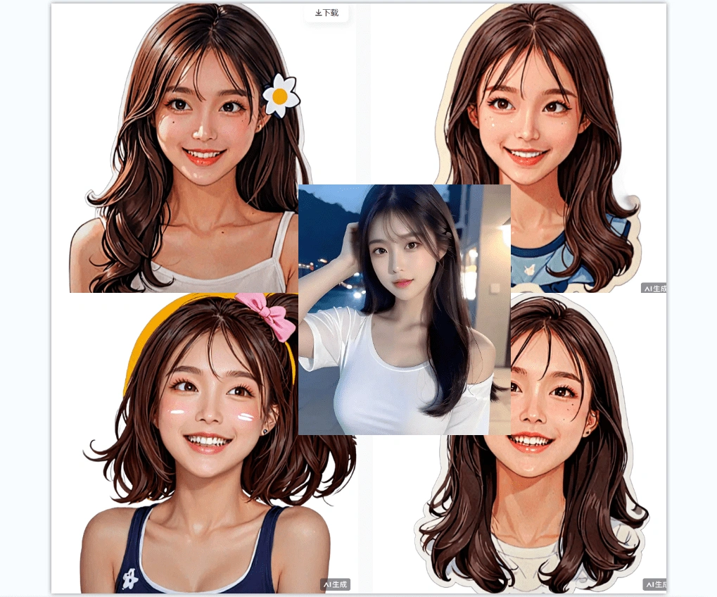 图片[2]-【2024.11.09】Ai一键生成漫画图，人像照片转为各种风格漫画效果百度网盘免费下载-芽米宝库
