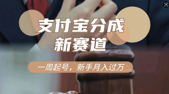 【2024.11.08】支付宝分成计划，新赛道，利用刑侦纪实视频，一周起号，新手小白也能月入过万百度网盘免费下载-芽米宝库