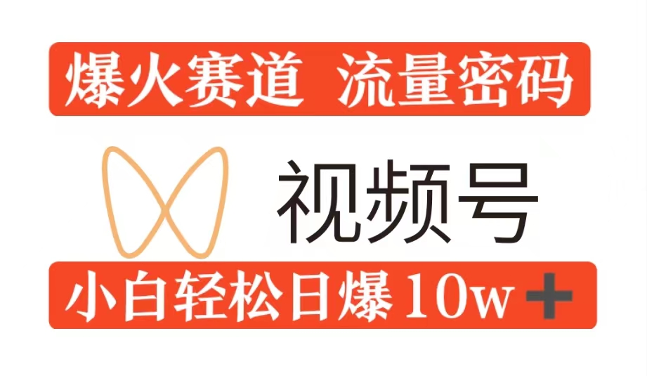 图片[1]-【2024.11.05】0粉在视频号爆火赛道流量密码，模式全方位，小白轻松日爆10w+流量百度网盘免费下载-芽米宝库