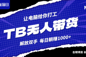 【2024.09.27】淘宝无人直播最新玩法，不违规不封号，轻松月入3W+百度网盘免费下载-芽米宝库