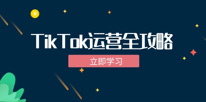 图片[1]-【2024.09.27】TikTok实战运营全攻略：从下载软件到变现，抖音海外版实操教程百度网盘免费下载-芽米宝库