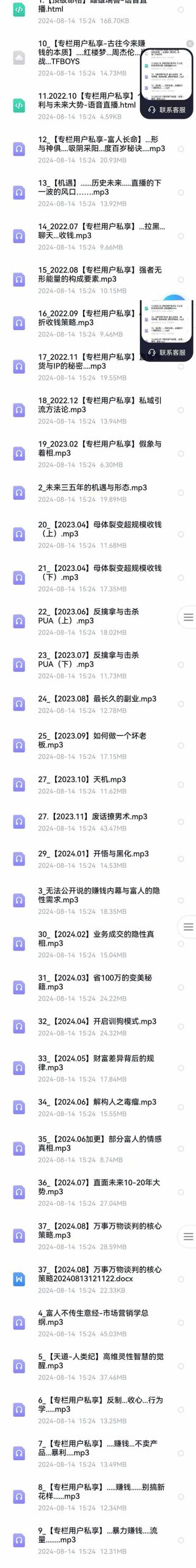 图片[2]-【2024.09.08】全面剖析富人心法与商业实战，从思维到行动，一步步带你走向成功之路百度网盘免费下载-芽米宝库