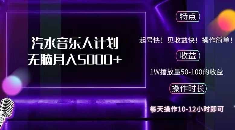 图片[1]-【2024.09.03】抖音汽水音乐人计划无脑月入5000+百度网盘免费下载-芽米宝库