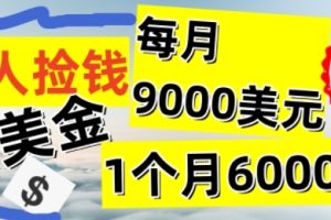 【2024.08.25】懒人捡钱撸美金项目，月收益9k+美金，简单无脑，干就完了百度网盘免费下载-芽米宝库