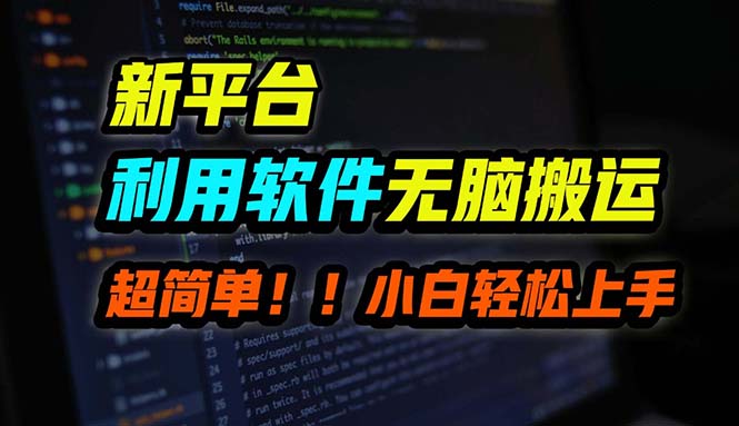图片[1]-【2024.08.19】B站平台用软件无脑搬运，月赚10000+，小白也能轻松上手百度网盘免费下载-芽米宝库