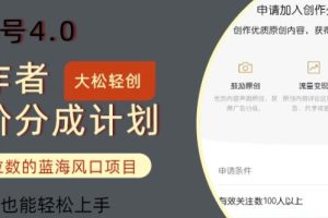 【2024.08.13】视频号4.0创作者高阶分成计划，日入四位数的风口项目，普通人也能轻松上手百度网盘免费下载-芽米宝库