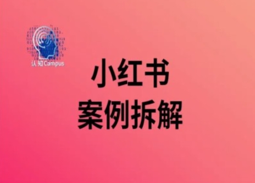 图片[1]-【2024.08.09】小红书案例拆解，深度解读小红书40万粉百度网盘免费下载-芽米宝库
