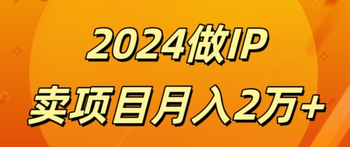 图片[1]-【2024.08.08】做项目不如卖项目，打造IP，去卖项目，月入2w百度网盘免费下载-芽米宝库