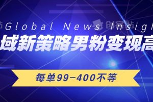 【2024.08.07】私域新策略，男粉变现高手，微头条+公众号，每单99—400不等，操作简单百度网盘免费下载-芽米宝库