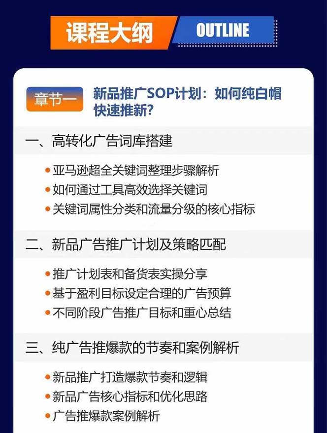 图片[4]-【2024.07.30】亚马逊爆款广告训练营：掌握关键词库搭建方法，优化广告数据提升旺季销量百度网盘免费下载-芽米宝库
