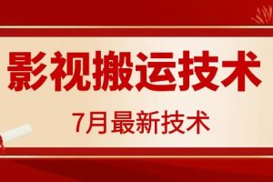 【2024.07.30】7月29日最新影视搬运技术，各种破百万播放百度网盘免费下载-芽米宝库