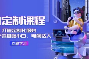 【2024.07.23】AI定制课程，打造 定制化服务（针对于零基础小白、电商达人）36节课百度网盘免费下载-芽米宝库