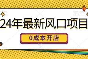 【2024.07.18】24年最新风口项目，0成本就可以开一家自己的线上商城百度网盘免费下载-芽米宝库