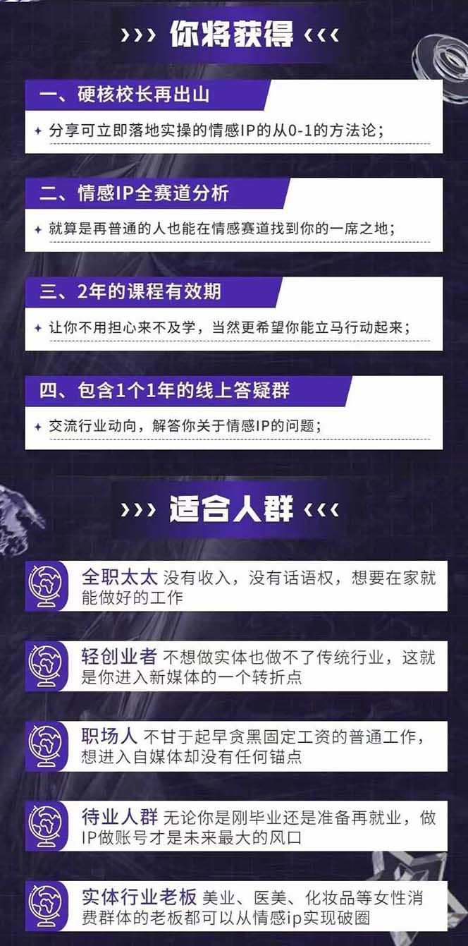 图片[2]-【2024.07.14】情感直播IP短视频全通大课，普通人的IP之路从情感赛道开始（18节）百度网盘免费下载-芽米宝库