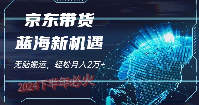 图片[1]-【2024.07.13】2024下半年最新蓝海项目，无脑搬运，不用剪辑，有手就会，京东图文视频，每月亲测2W+百度网盘免费下载-芽米宝库