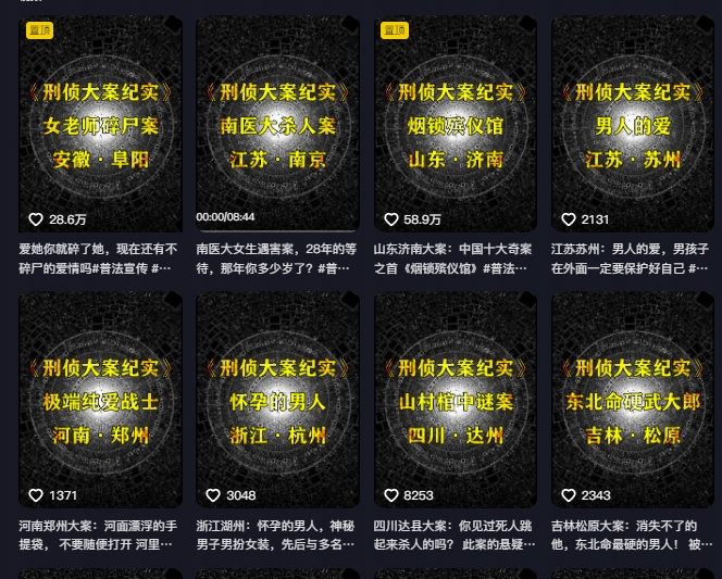 图片[2]-【2024.07.13】大案纪实解说课，2024年最新抖音大案教学教程百度网盘免费下载-芽米宝库