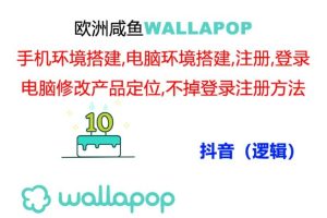 【2024.07.12】wallapop整套详细闭环流程：最稳定封号率低的一个操作账号的办法百度网盘免费下载-芽米宝库