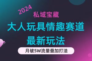 【2024.07.11】私域宝藏：大人玩具情趣赛道合规新玩法，零投入，私域超高流量成单率高百度网盘免费下载-芽米宝库