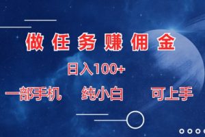 【2024.06.08】做任务赚佣金日入100+，一部手机纯小白即可上手百度网盘免费下载-芽米宝库