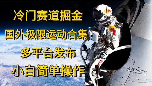 图片[1]-【2024.05.28】冷门赛道掘金，国外极限运动视频合集，多平台发布，小白简单操作百度网盘免费下载-芽米宝库