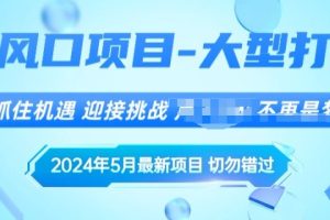 【2024.05.23】2024年5月最新风口项目，闲鱼卖大型打印机，无货源赚差价模式，小白也可以操作百度网盘免费下载-芽米宝库