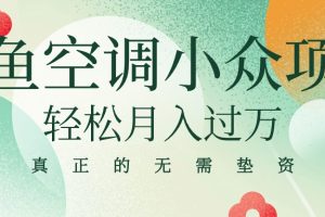 【2024.05.16】闲鱼卖空调小众项目 轻松月入过万 真正的无需垫资金百度网盘免费下载-芽米宝库