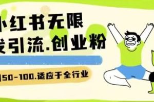 【2024.04.29】小红书一天引流一二百创业粉技术 可引全行业精准粉玩法百度网盘免费下载-芽米宝库