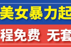【2024.04.27】AI美女图集暴力起号，超级简单，小白也可以操作百度网盘免费下载-芽米宝库