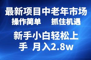 【2024.04.26】2024最新项目，中老年市场，起号简单，7条作品涨粉4000+，单月变现2.8w百度网盘免费下载-芽米宝库