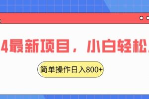 【2024.04.06】2024最新项目，红娘项目交友盲盒，搭配搭子群简单操作轻松日入800+百度网盘免费下载-芽米宝库
