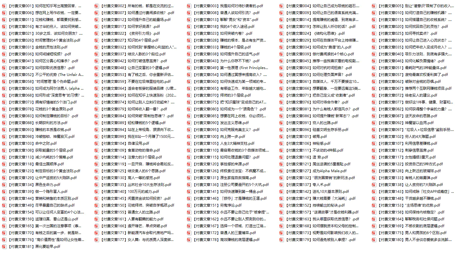 图片[2]-【2024.04.01】赢在 8小时之外《付费文合集》成功者的底层思维之一 就是价值交换百度网盘免费下载-芽米宝库