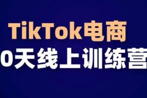 【2024.03.18】TikTok电商带货30天线上课，不可错过的全球流量洼地！百度网盘免费下载-芽米宝库