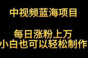 【2024.03.11】中视频蓝海项目，解读英雄人物生平，每日涨粉上万，小白也可以轻松制作，月入过万不是梦百度网盘免费下载-芽米宝库