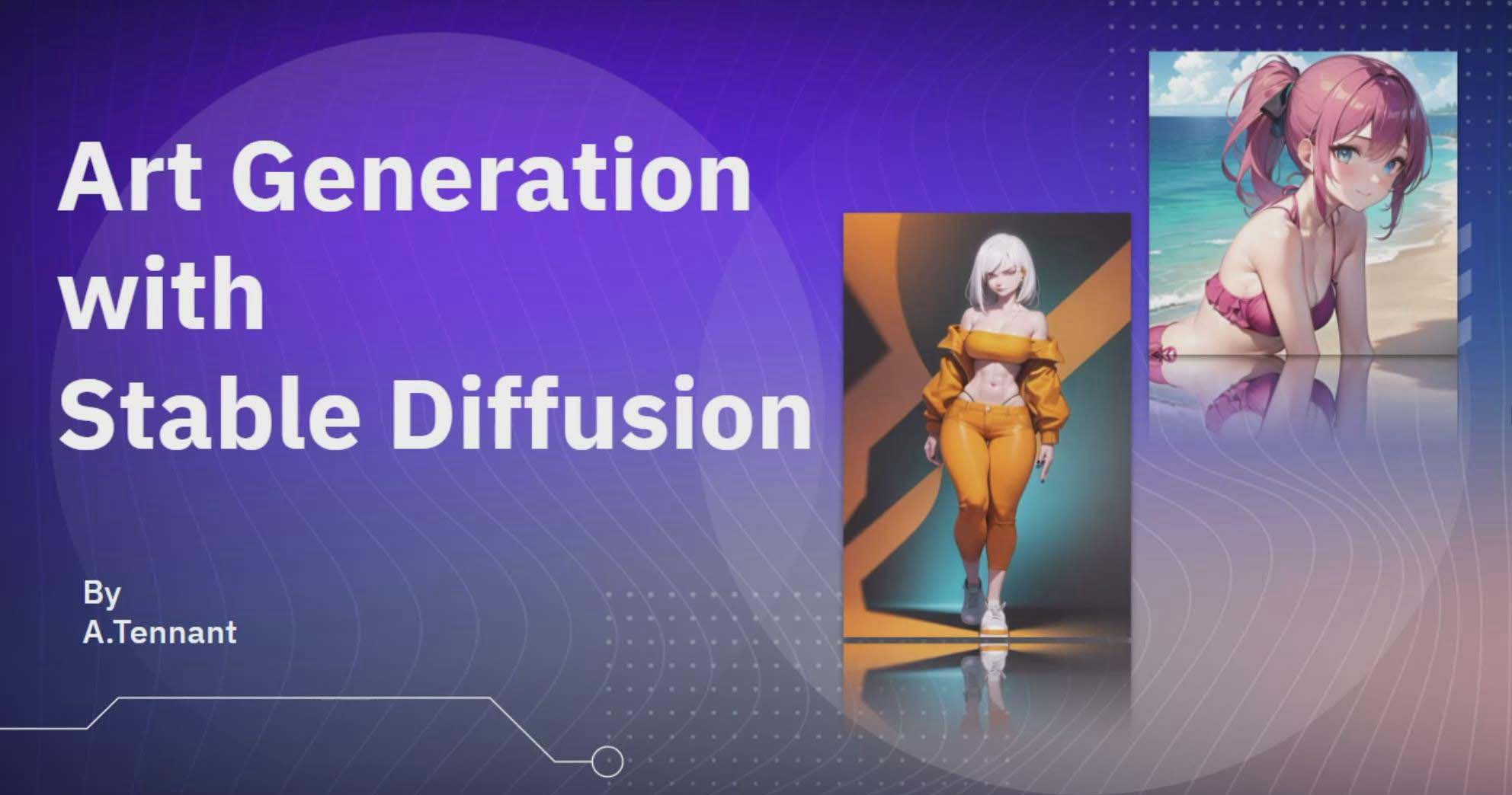 图片[2]-【2024.02.14】利用Stable Diffusion AI人工智能生成动漫艺术分步教程-14节课-中英字幕百度网盘免费下载-芽米宝库