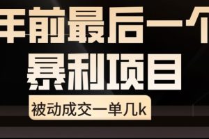 【2024.02.07】闲鱼酒店代订高阶玩法，年前最后一个暴利项目，被动成交一单几k百度网盘免费下载-芽米宝库