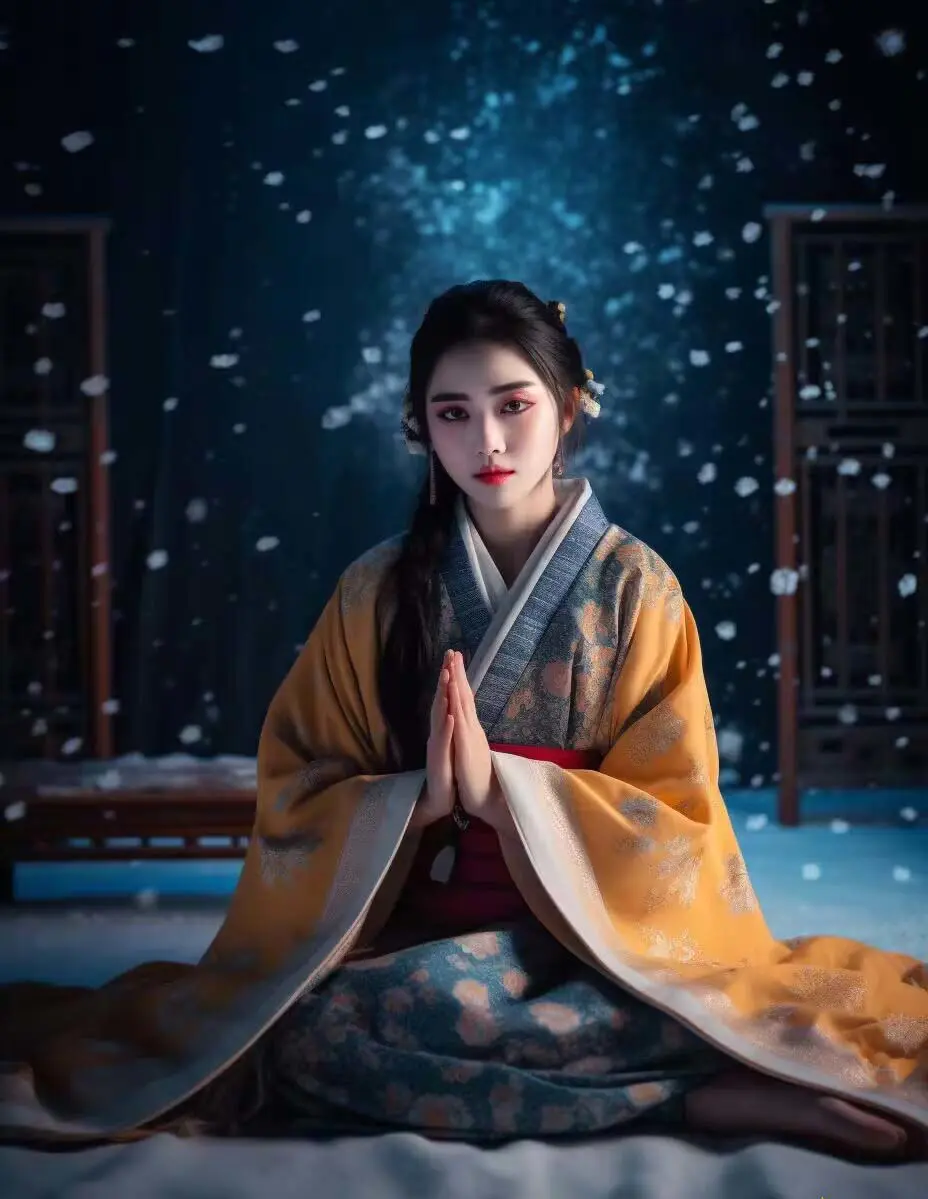 图片[5]-【2024.01.30】Midjourney关键词-AI生成中国风古装汉服美女人像提示关键词百度网盘免费下载-芽米宝库