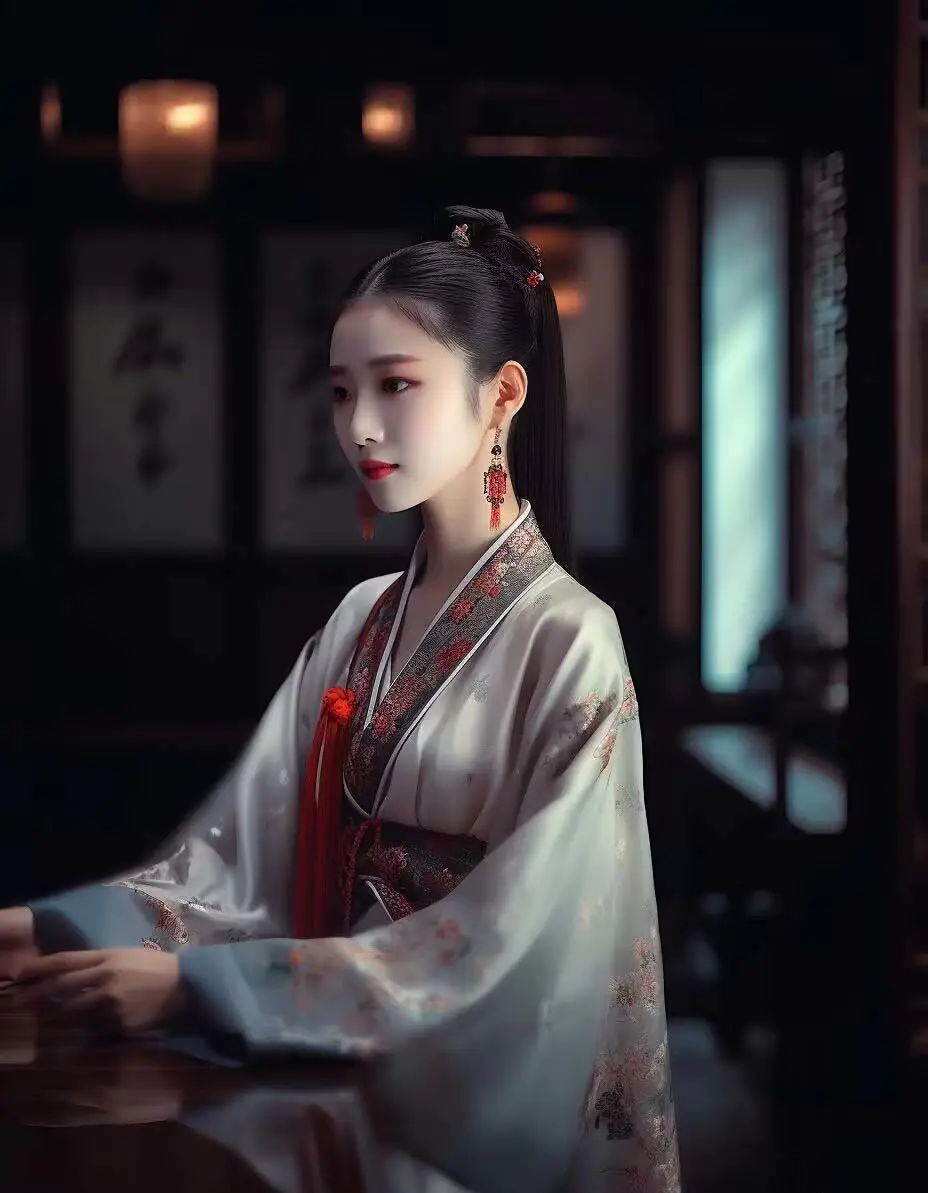 图片[8]-【2024.01.30】Midjourney关键词-AI生成中国风古装汉服美女人像提示关键词百度网盘免费下载-芽米宝库