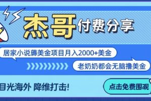 【2024.01.13】拆解海外撸美金项目，月入2000美刀详细指导百度网盘免费下载-芽米宝库