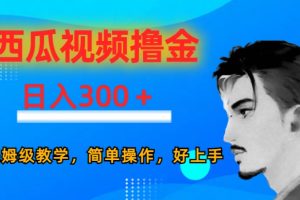 【2023.12.25】西瓜视频撸金日入300，保姆级教学，简单操作，好上手百度网盘免费下载-芽米宝库