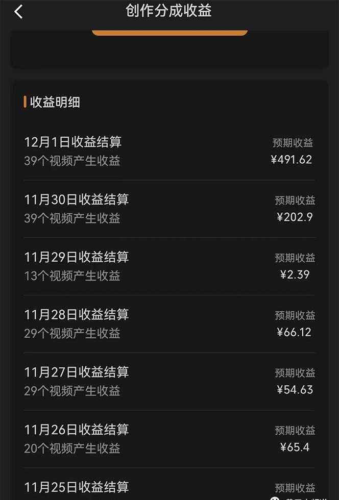 图片[2]-【2023.12.14】视频号分成计划小项目：几天时间就可以爆一条，两天就可以跑1000+利润百度网盘免费下载-芽米宝库