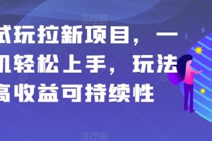 【2023.11.24】应用试玩拉新项目，一部手机轻松上手，玩法简单高收益可持续性百度网盘免费下载-芽米宝库